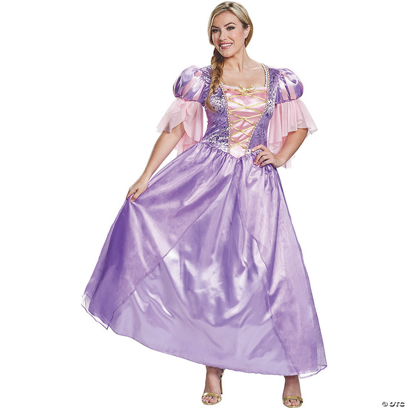 Women's Deluxe Rapunzel Costume Image