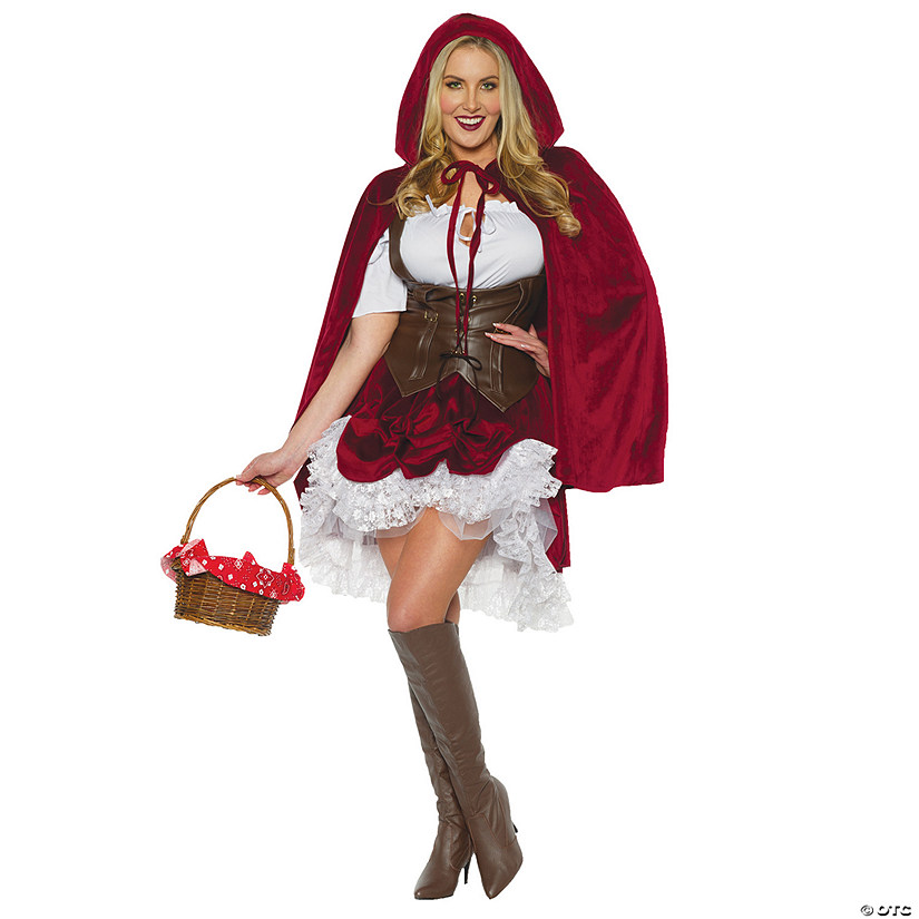Women's Deluxe Red Riding Hood Costume Image