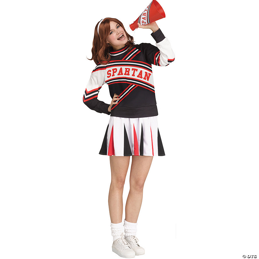Women's Deluxe Saturday Night Live Spartan Cheerleader Costume Image