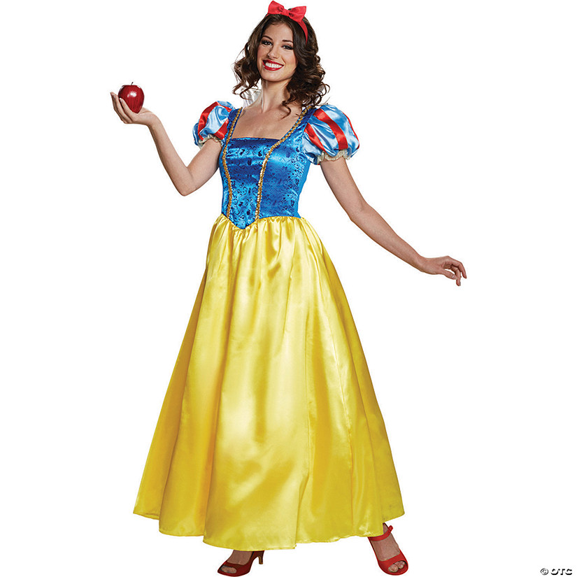Women's Deluxe Snow White Costume &#8211; Large Image