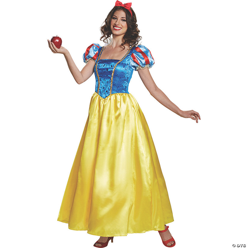 Women's Deluxe Snow White Costume Image