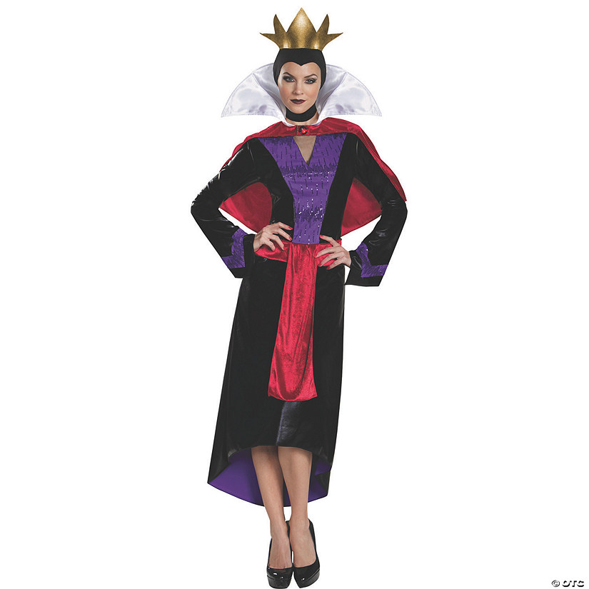 Women's Deluxe Snow White Evil Queen Costume Large 12-14 Image