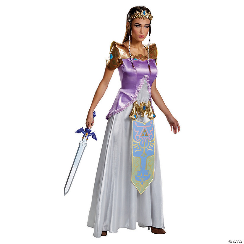Women's Deluxe The Legend of Zelda  Zelda Costume - Extra Large Image