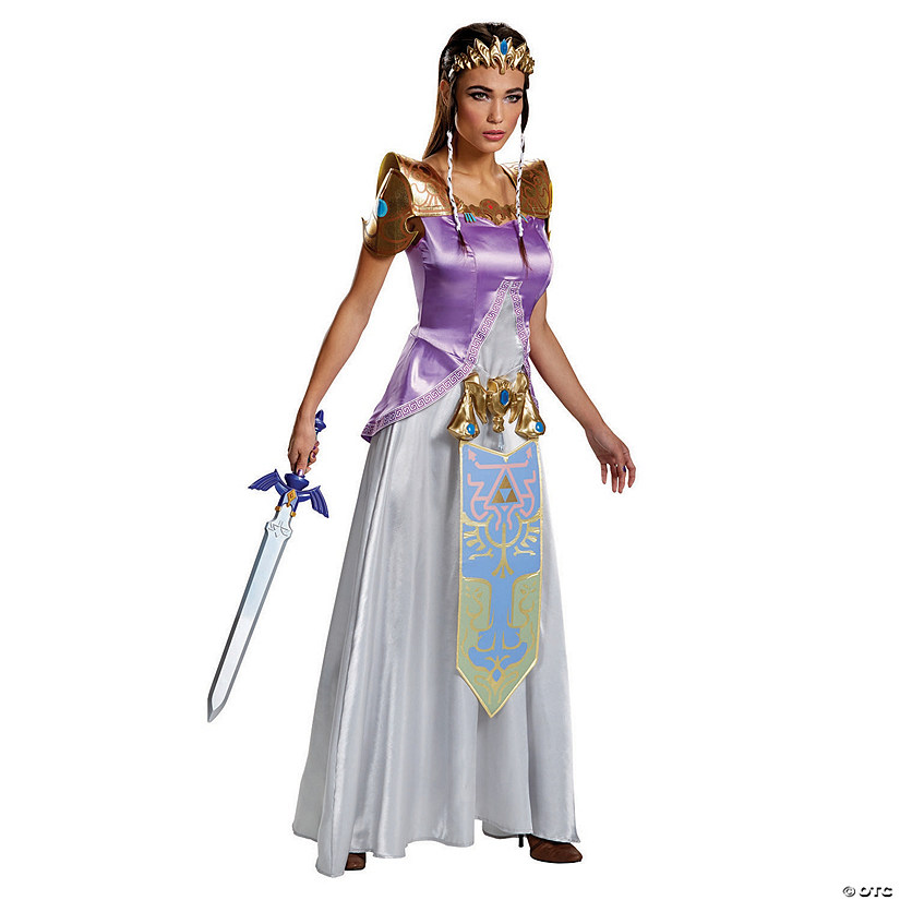 Women's Deluxe The Legend of Zelda  Zelda Costume Image