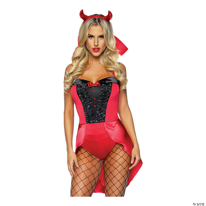 Women's Devilish Darling Costume - Extra Small Image