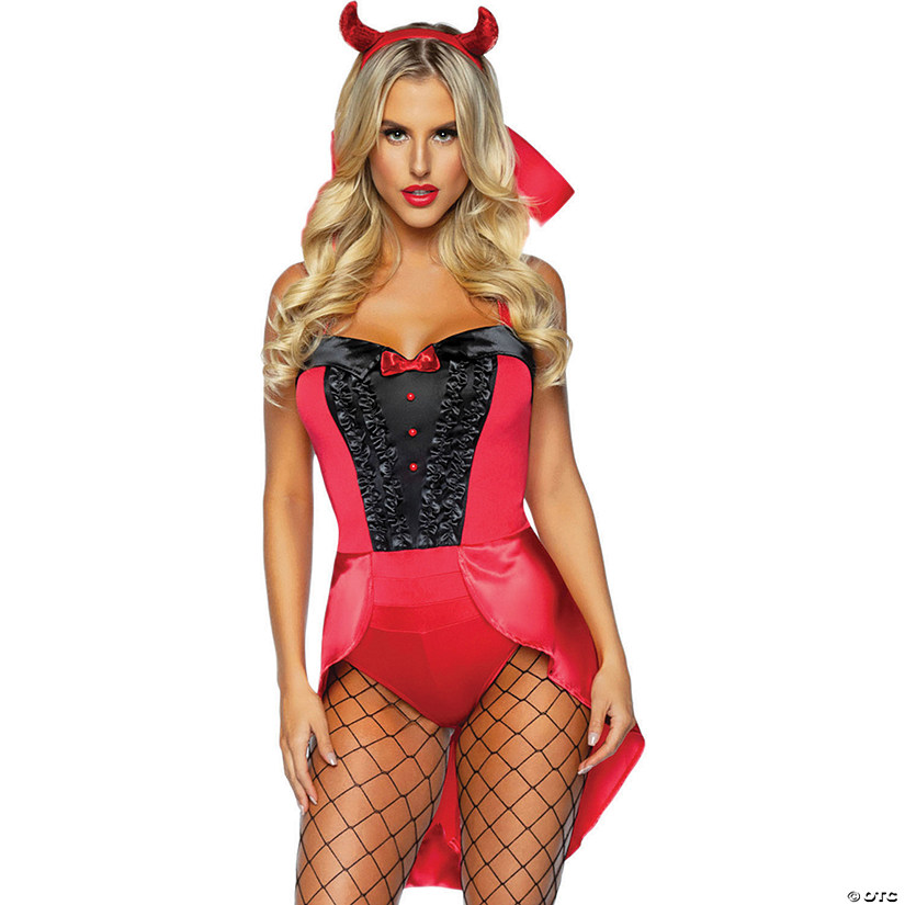 Women's Devilish Darling Costume - Medium Image