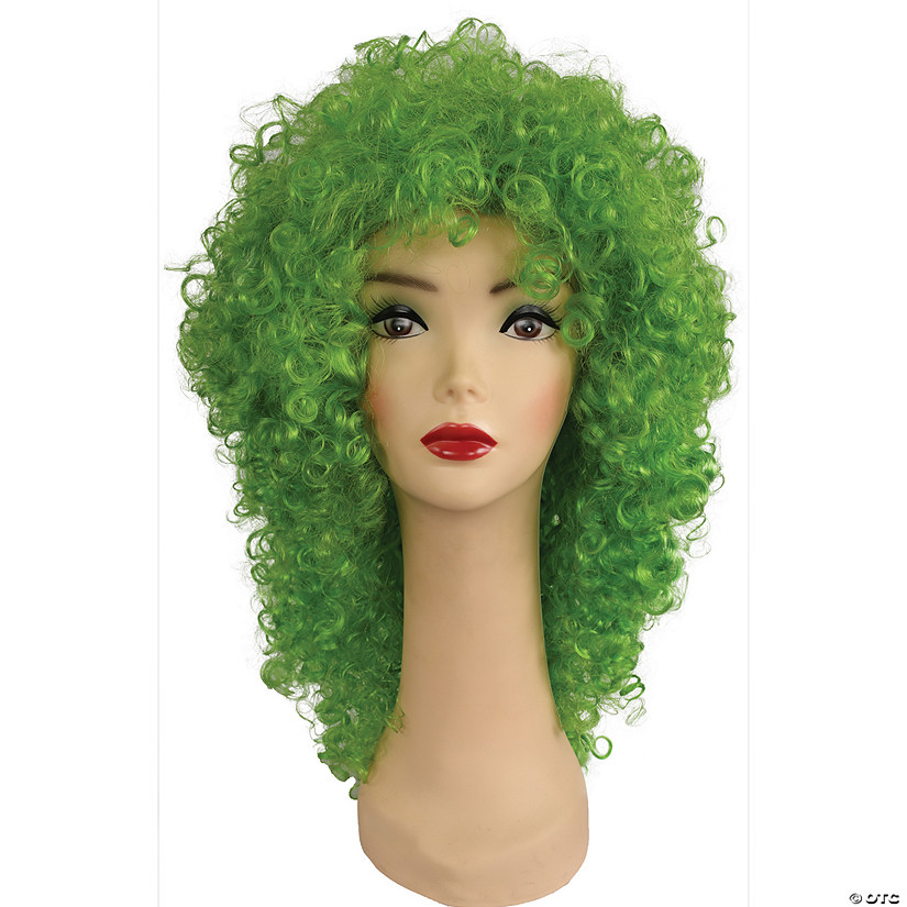 Women's Disco Clown Wig Halloween Express