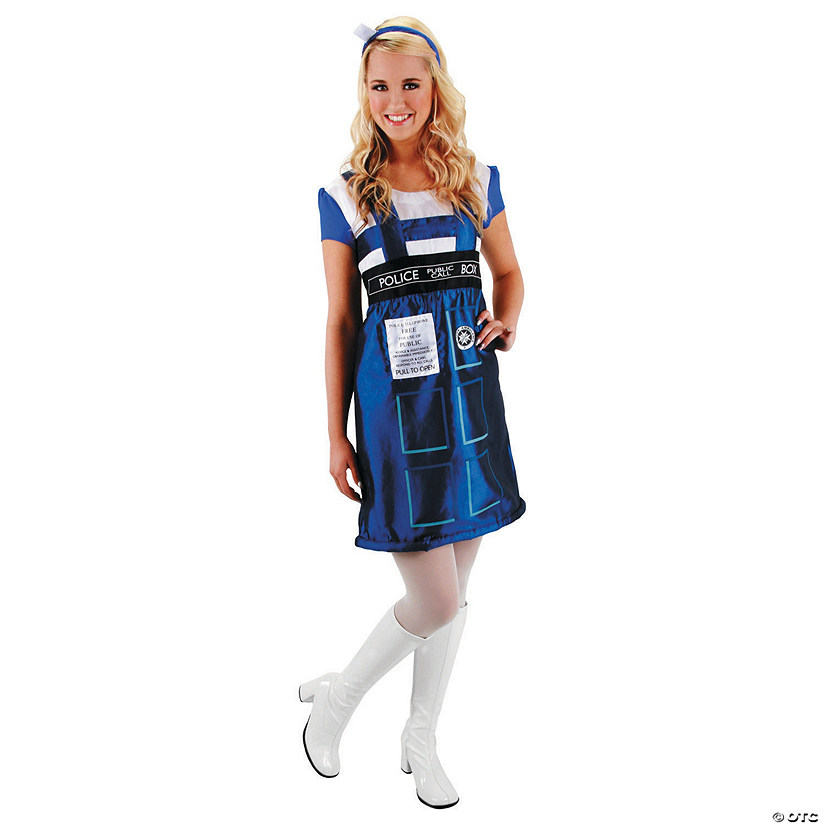 Women's Doctor Who Dress Dalek Costume - SM/MED Image