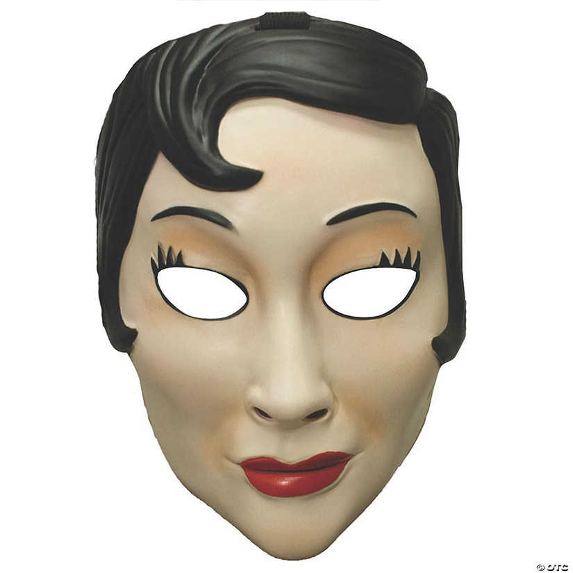 Women's Emo Girl Mask Image