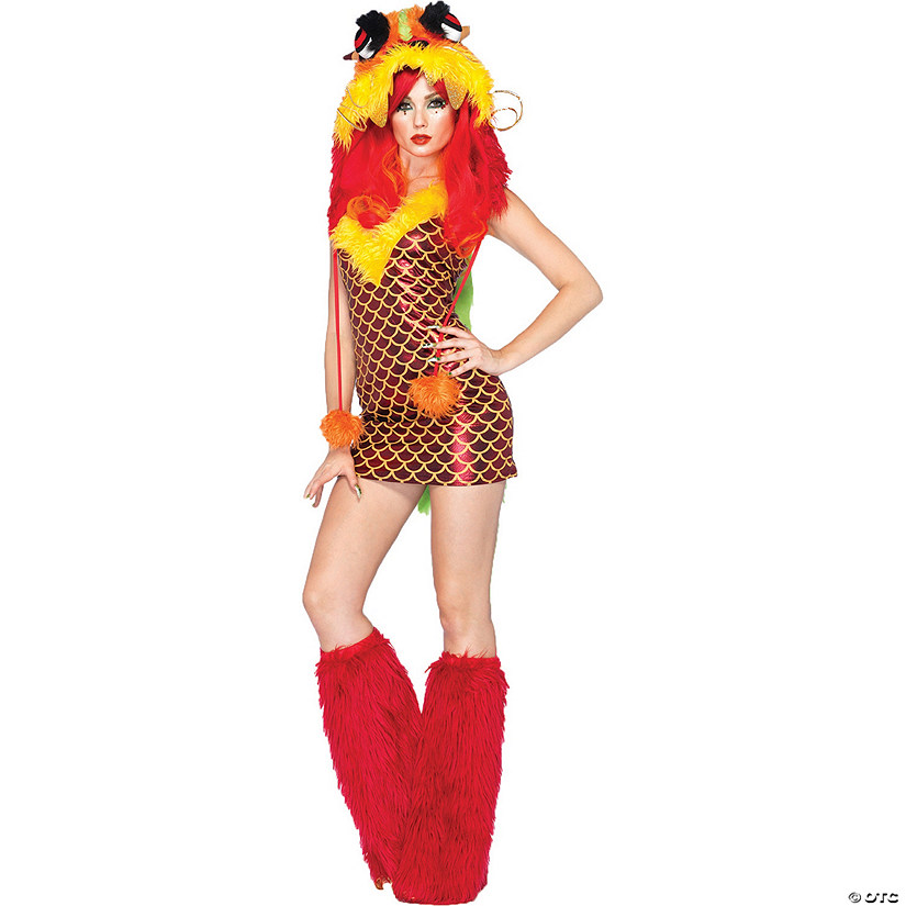 Women's Emperial Dragon Costume Halloween Express