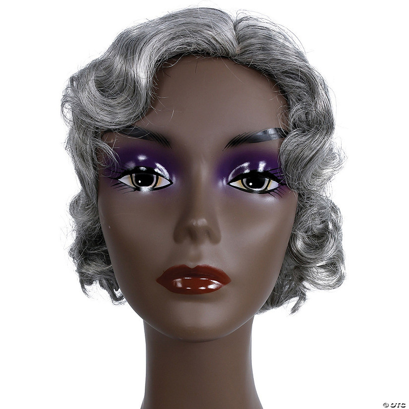 Women's Fingerwave Fluff Wig Halloween Express