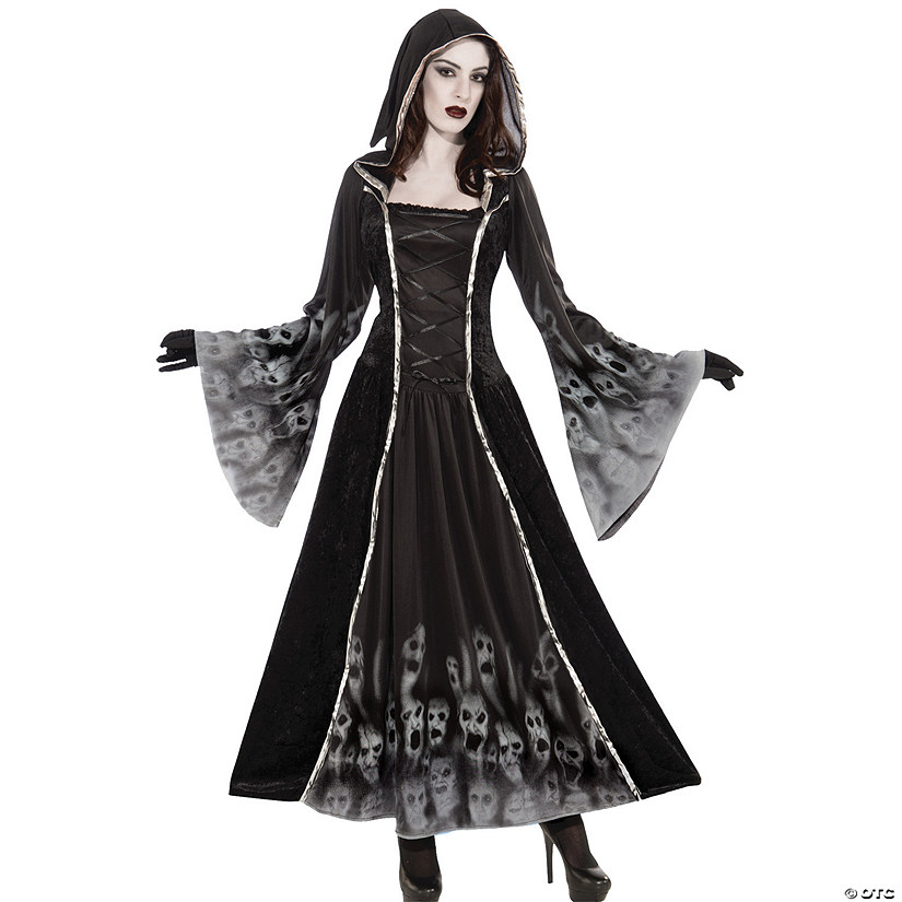 Women's Forsaken Soul Dress Costume Image