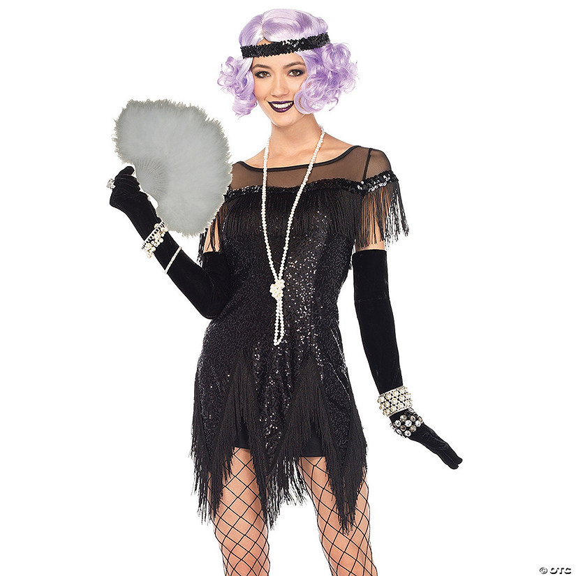 Women's Foxtrot Flirt Flapper Costume Image