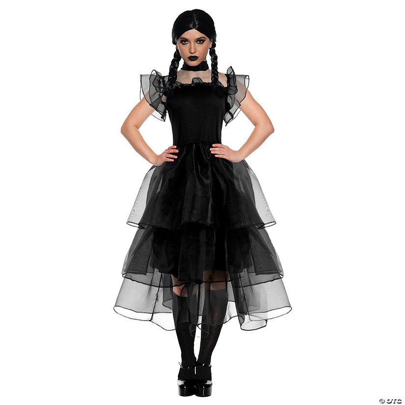 Women's Gothic Prom Dress Costume Image