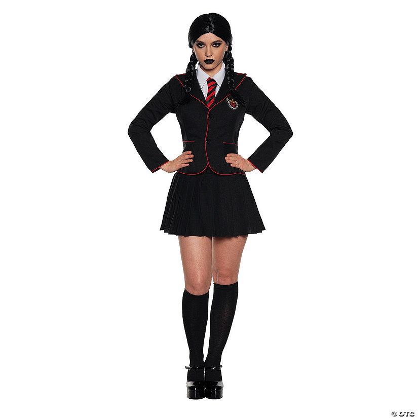 Women's Gothic Schoolgirl Costume Image