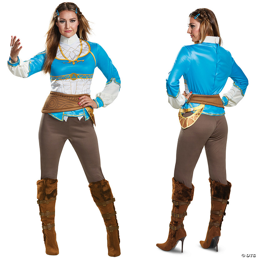 Women's Legend of Zelda Breath Of The Wild Costume Image
