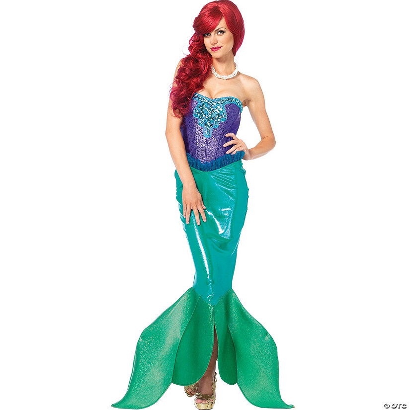 Women's Mermaid Deep Sea Siren Costume Image