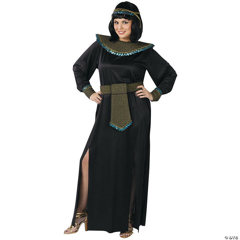 Women's Midnight Cleopatra Plus Size Costume - 16/18W Image
