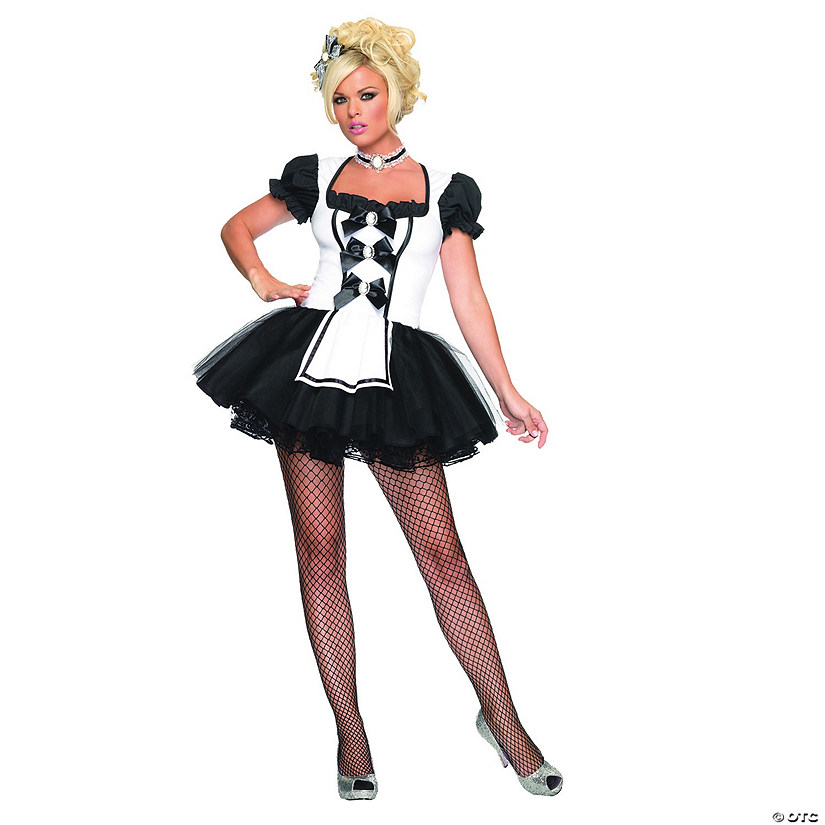 Women's Mistress Maid Costume Image