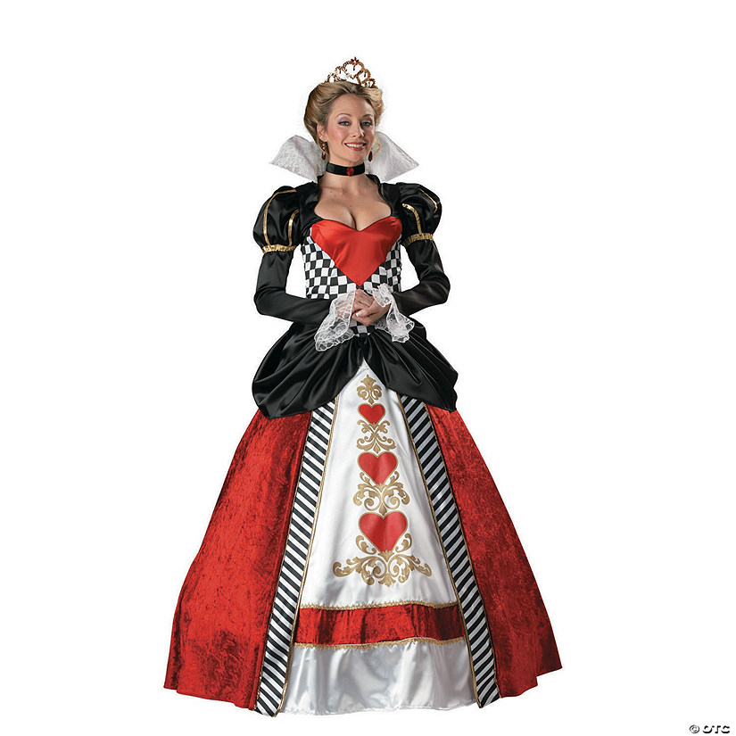 Women's Queen Of Broken Hearts Costume - Extra Large Image