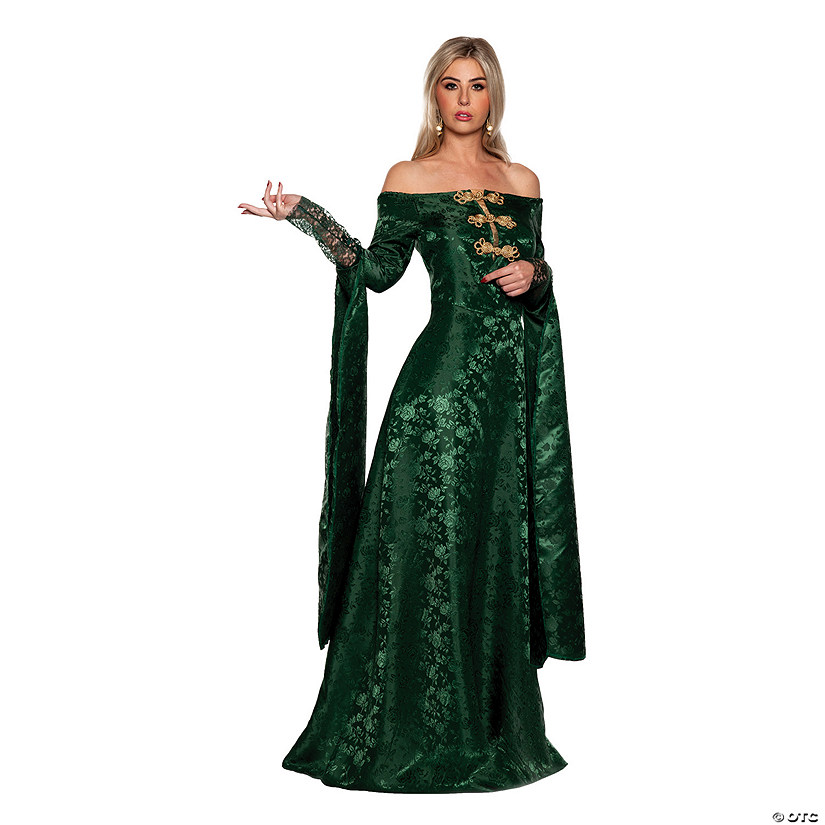 Women's Renaissance Queen Costume Image