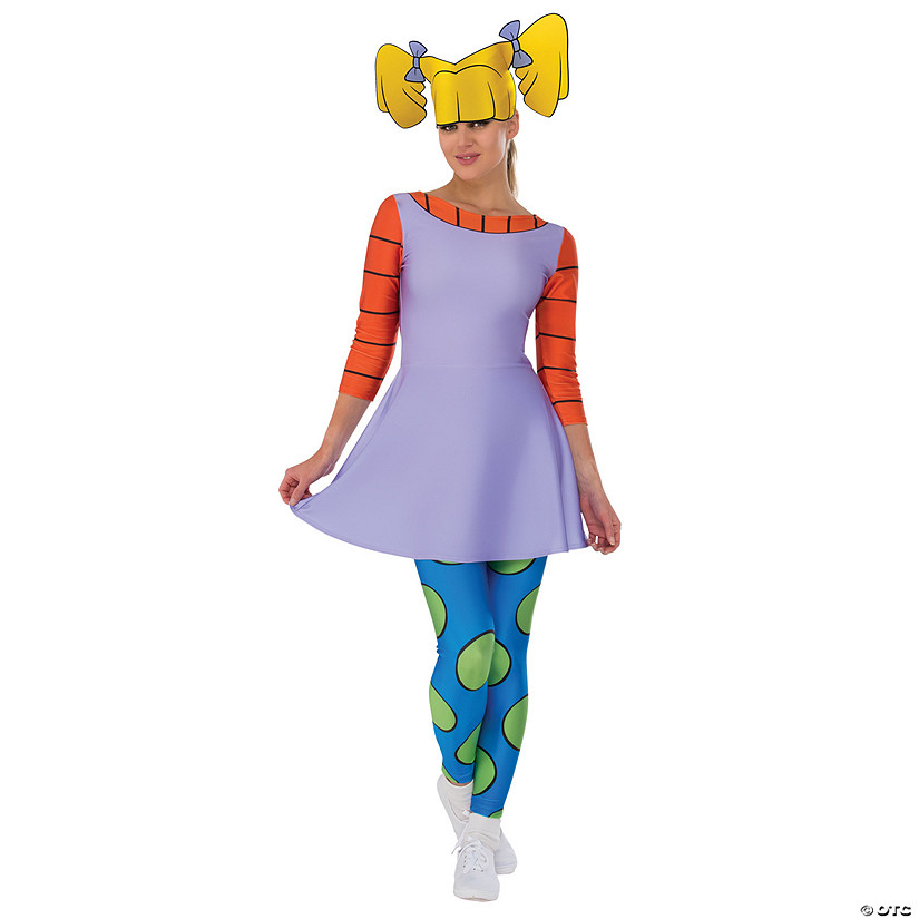 Women's Rugrats Angelica Costume Image