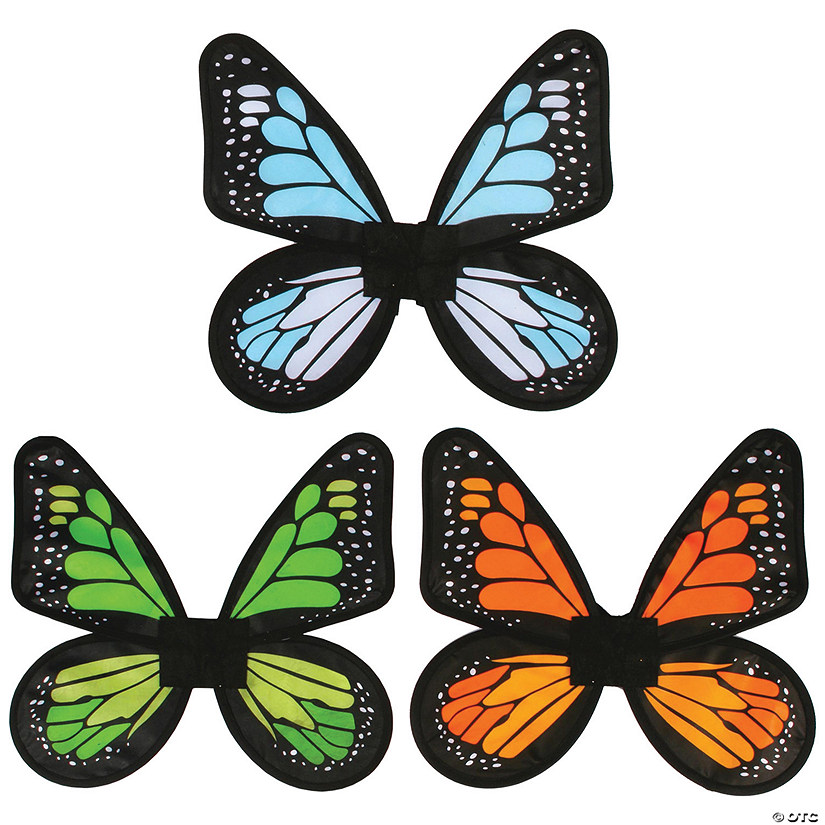 Women's Satin Butterfly Wings Image