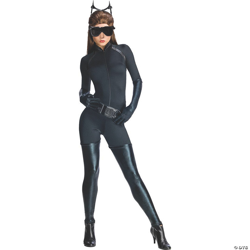 Women's Secret Wishes Catwoman Costume - Large Image