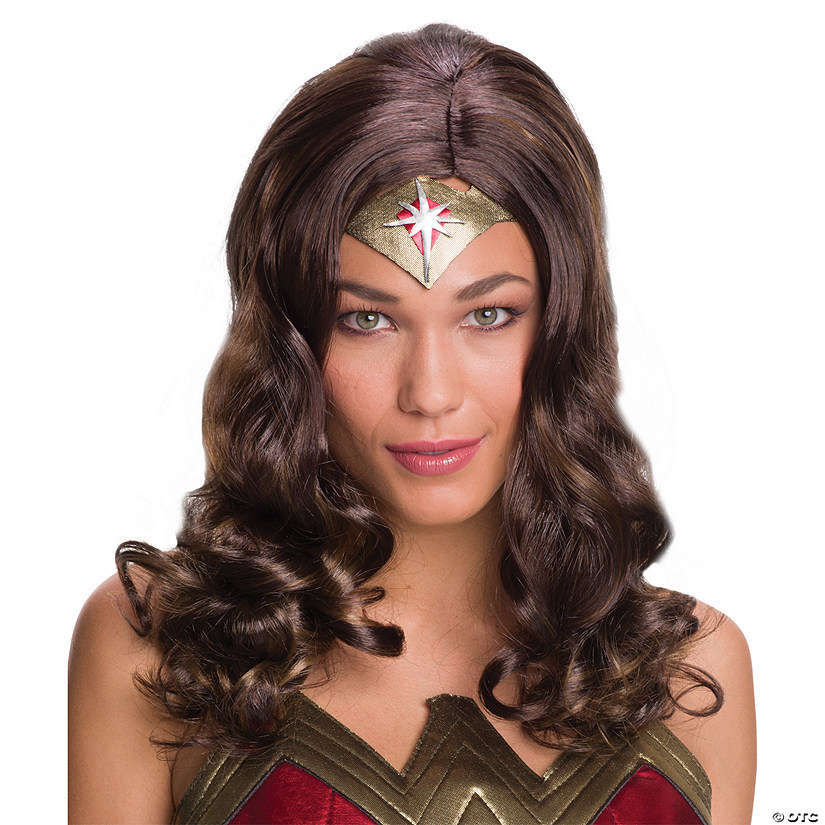Women's Superman v. Batman: Dawn Of Justice&amp;#8482; Wonder Woman&amp;#8482; Wig Image