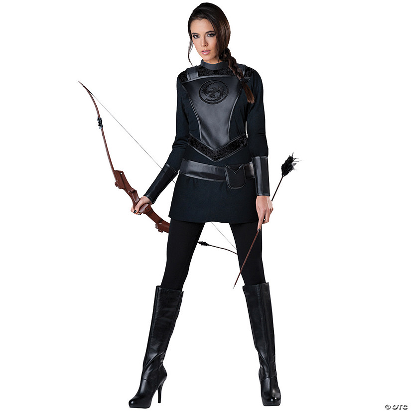 Women's Warrior Huntress Costume Image