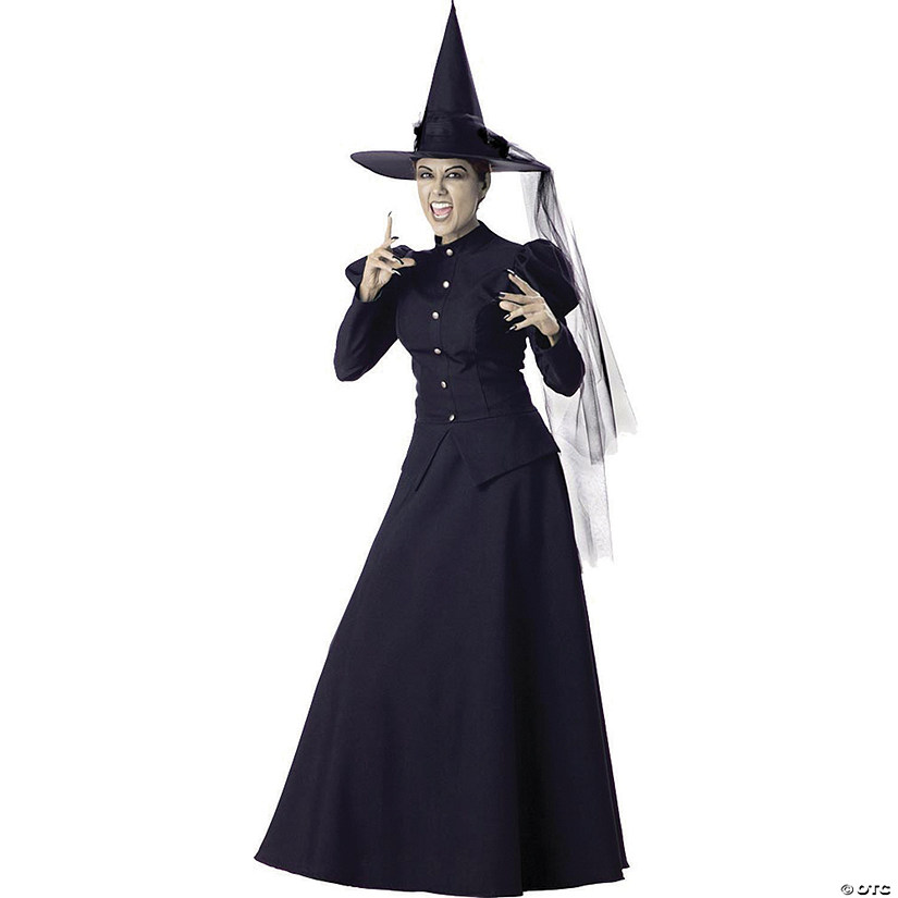 Women's Wicked Witch Deluxe Costume Image