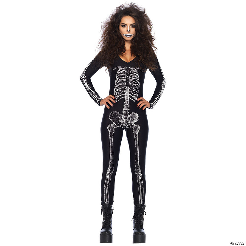Women's X-Ray Skeleton Bodysuit Image