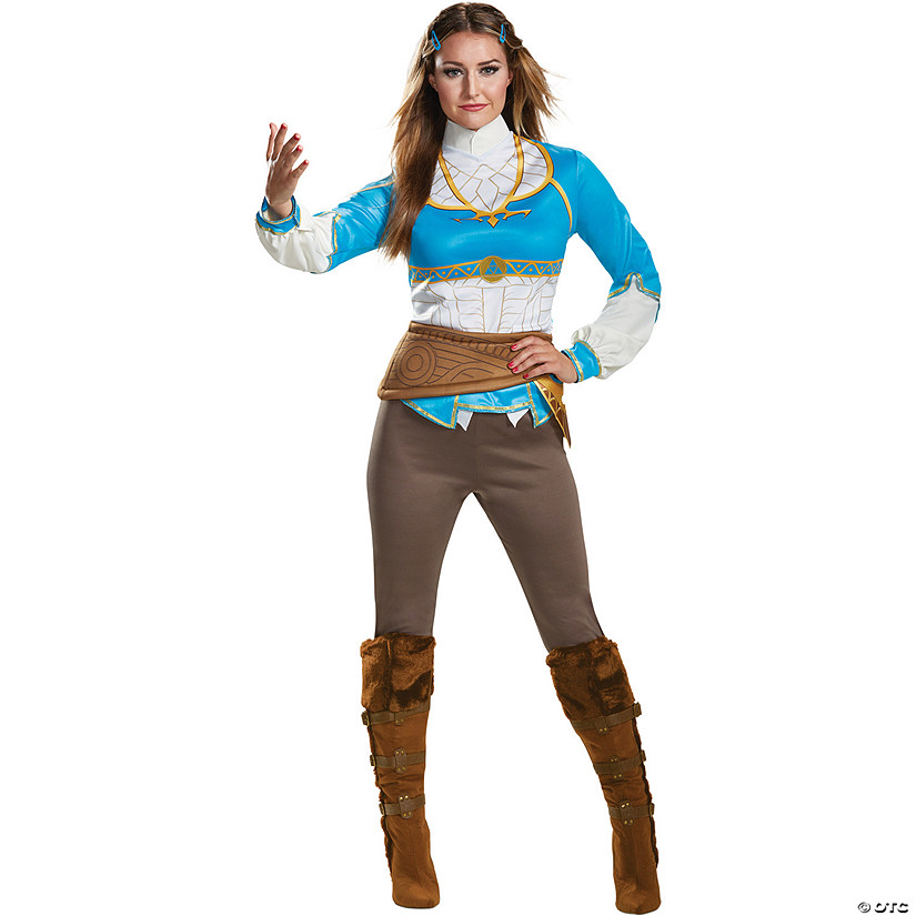 Women's Zelda Breath Of The Wild Costume Image