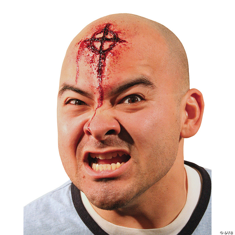 Woochie Bullseye Etched Cross Prosthetic Appliance Image