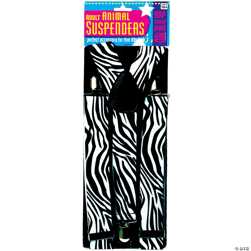 Zebra Suspenders Image