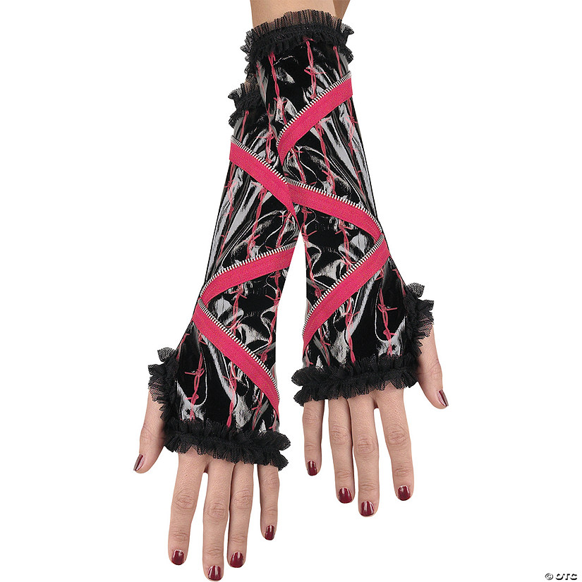 Zipper Gloves Image