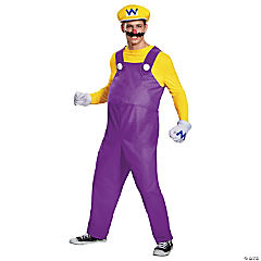 Adults Deluxe Super Mario Bros.™ Wario Costume