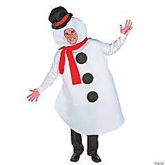 Adults Large Snowman Costume