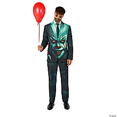 Adults Stephen King's IT Pennywise the Clown Suit Costume