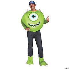Men's Plus Size Deluxe Monsters University Mike Costume