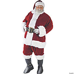 Men's Plus Size Ultra Santa Suit Costume