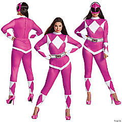 Women's Mighty Morphin Power Rangers Deluxe Pink Ranger Costume