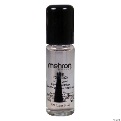 Mehron Makeup Rigid Collodion Scarring Liquid for Special Effects| Halloween| Movies- .125oz