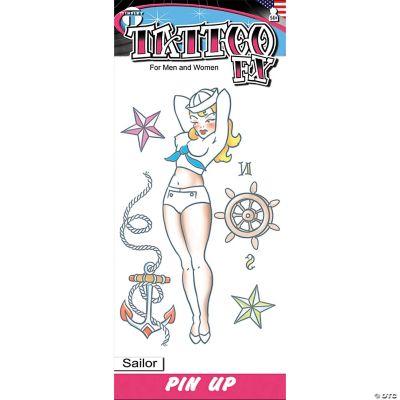 sailor jerry pin up girl tattoo designs