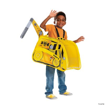 Toddler Paw Patrol™ Rubble Dozer Pop-Out Costume One Size