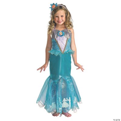 Girl’s Deluxe Disney’s The Little Mermaid™ Ariel Prestige Costume ...