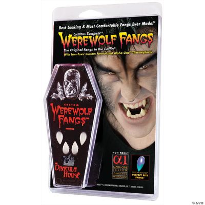 Werewolf Fangs - Clam Shell | Halloween Express