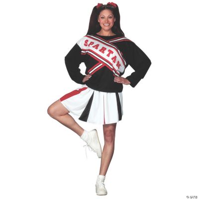 Cheerleader Spartan Girl Adult Women’s Costume Halloween Express