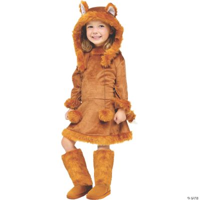 Toddler Girl’s Sweet Fox Costume 3T4T Halloween Express