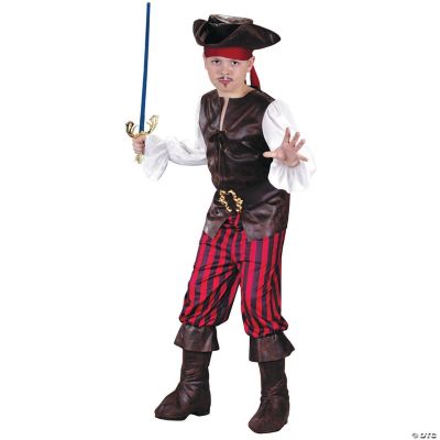 Boys High Seas Buccaneer Pirate Costume Small Halloween Express 4483